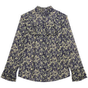 Mint Velvet Navy Floral Print Blouse